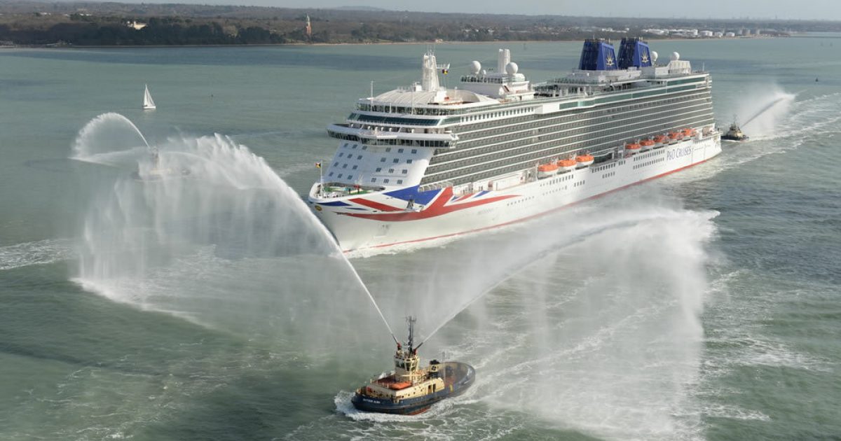 Southampton P&O Cruises’ Britannia… World of Cruising