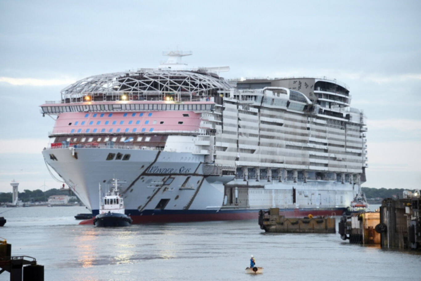 Royal Caribbean Floats Out World’s Largest Cruise… | World of Cruising