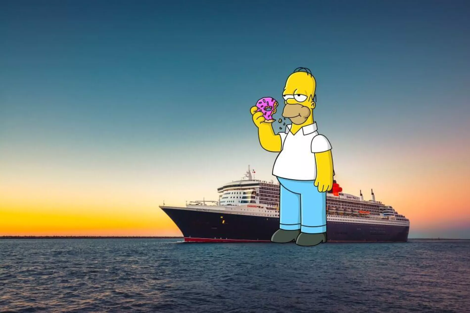 Bart store Simpson crusing