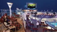 Which cruise lines will be airing FIFA World Cup 2026 games?
