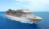 A photo of the MSC Splendida cruise ship