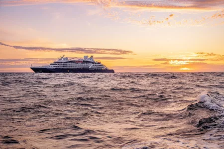 Picture of the Le Bougainville cruise ship