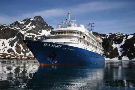 Picture of the m/v Sea Spirit cruise ship