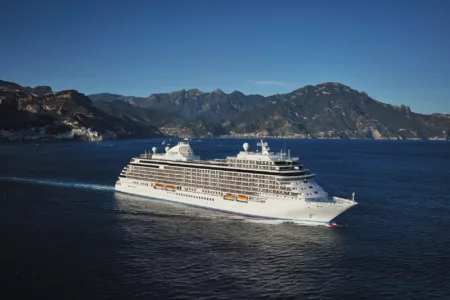 Picture of the Seven Seas Explorer cruise ship