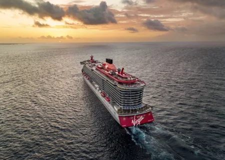 Picture of the Scarlet Lady cruise ship