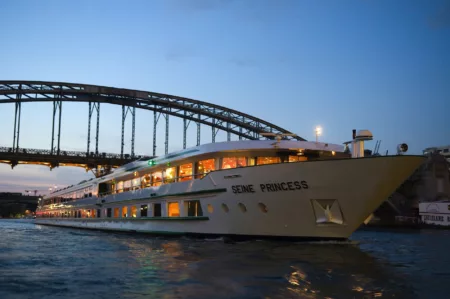 Picture of the MS Seine Princess cruise ship