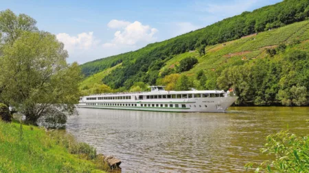 Picture of the MS Modigliani cruise ship