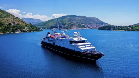 Picture of the MV La Belle des Océans cruise ship