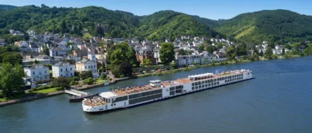 Picture of the Viking Njord cruise ship