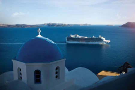 Picture of the Emerald Princess cruise ship