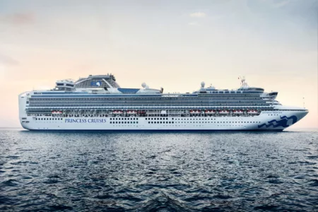 Picture of the Sapphire Princess cruise ship