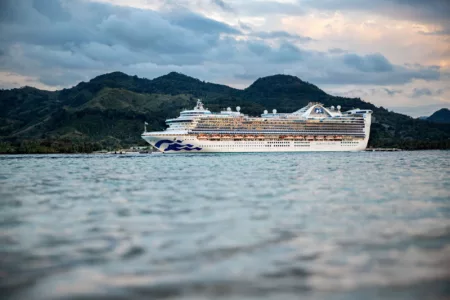 Picture of the Caribbean Princess cruise ship