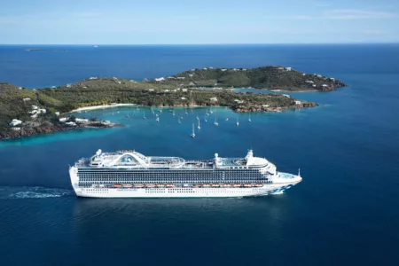 Picture of the Ruby Princess cruise ship