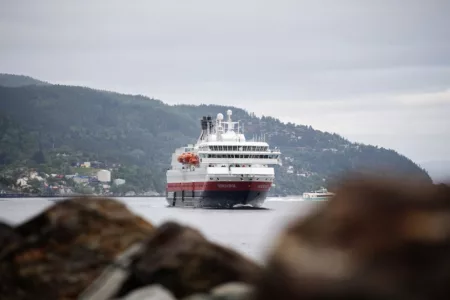 Picture of the MS Nordnorge cruise ship