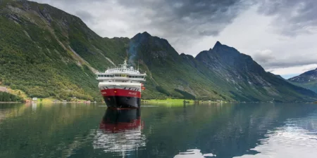 Picture of the MS Polarlys cruise ship