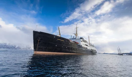 Picture of the MS Nordstjernen cruise ship