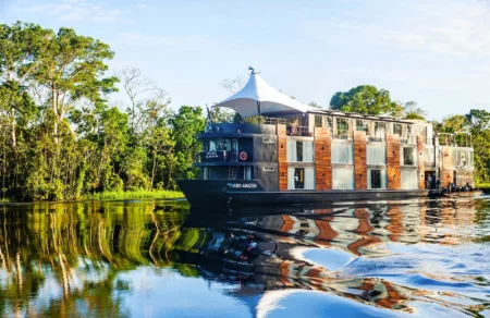 Picture of the Aria Amazon cruise ship