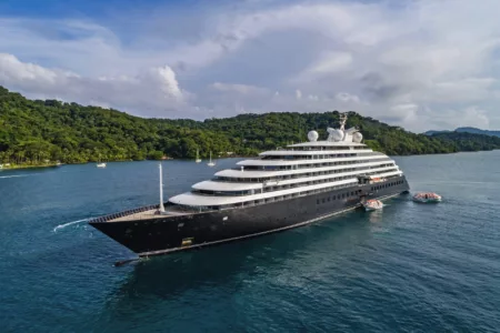 Picture of the Scenic Eclipse cruise ship