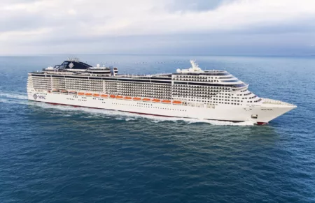 Picture of the MSC Preziosa cruise ship