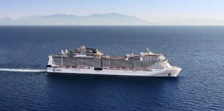 Picture of the MSC Virtuosa cruise ship