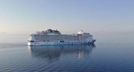 Picture of the MSC Euribia cruise ship