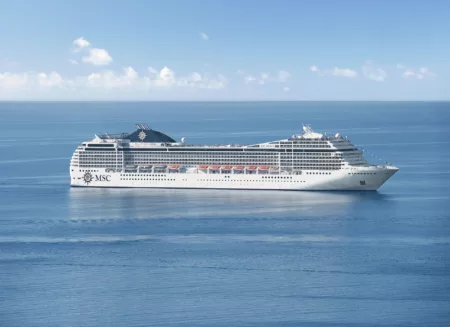 Picture of the MSC Musica cruise ship