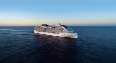 Picture of the MSC World Europa cruise ship