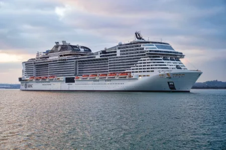 Picture of the MSC Bellissima cruise ship