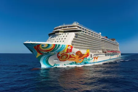 Picture of the Norwegian Getaway cruise ship