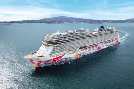 Picture of the Norwegian Joy cruise ship